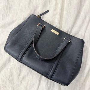 Kate Spade Black Saffiano Leather Crossbody Bag